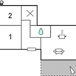 شقة Two-bedroom In *